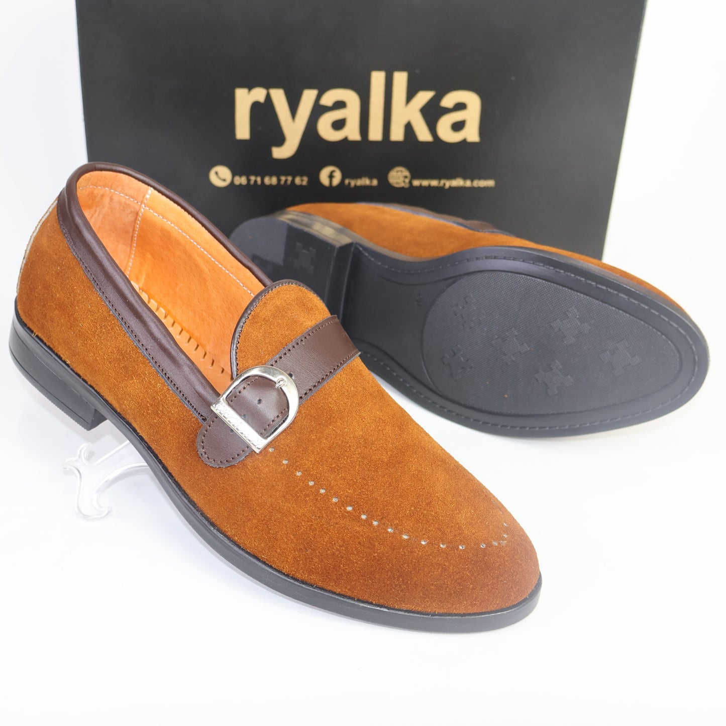 Loafers Élégants en Daim Premium pour Homme