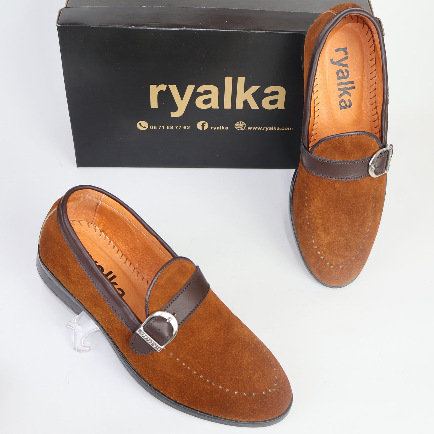 Loafers Élégants en Daim Premium pour Homme