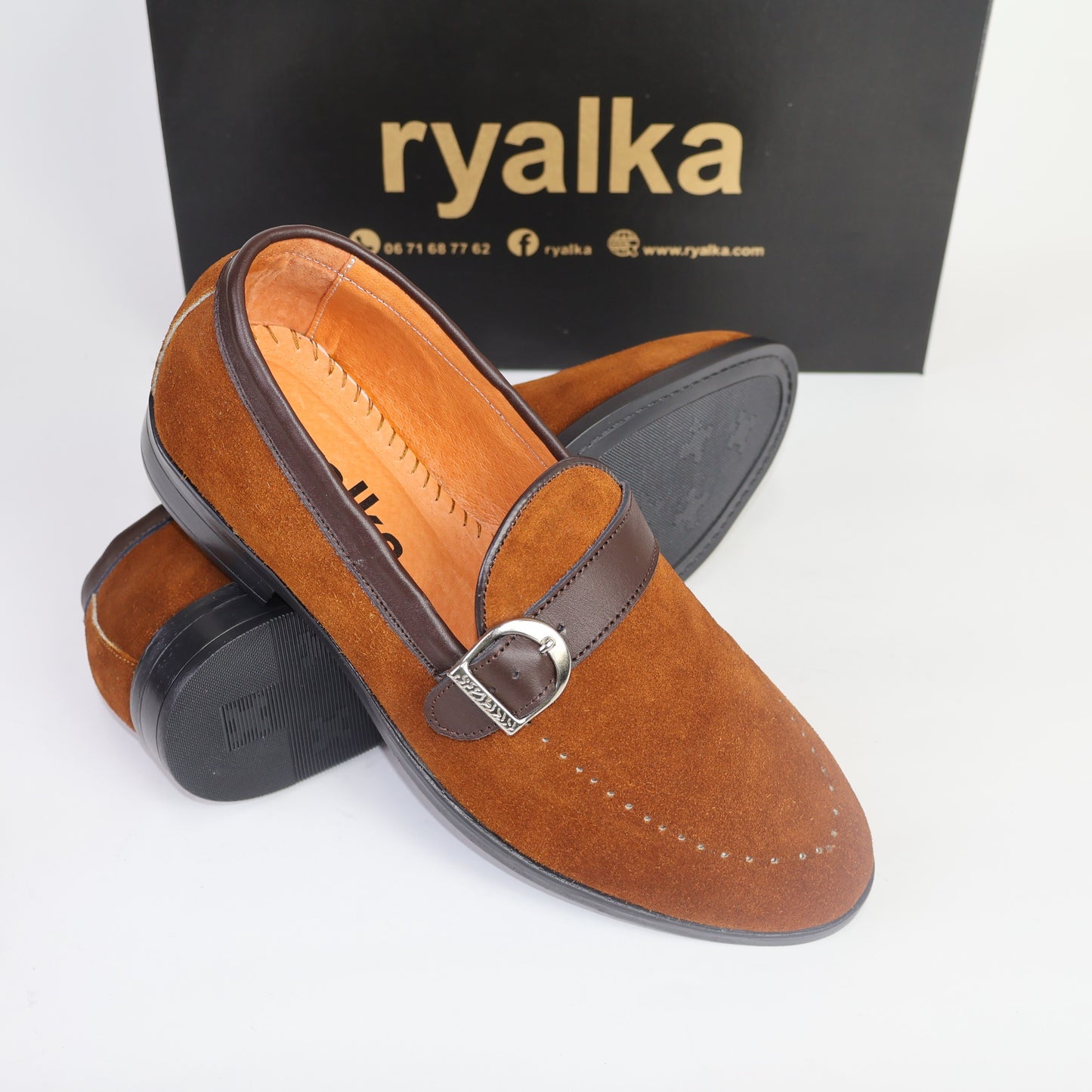 Loafers Élégants en Daim Premium pour Homme