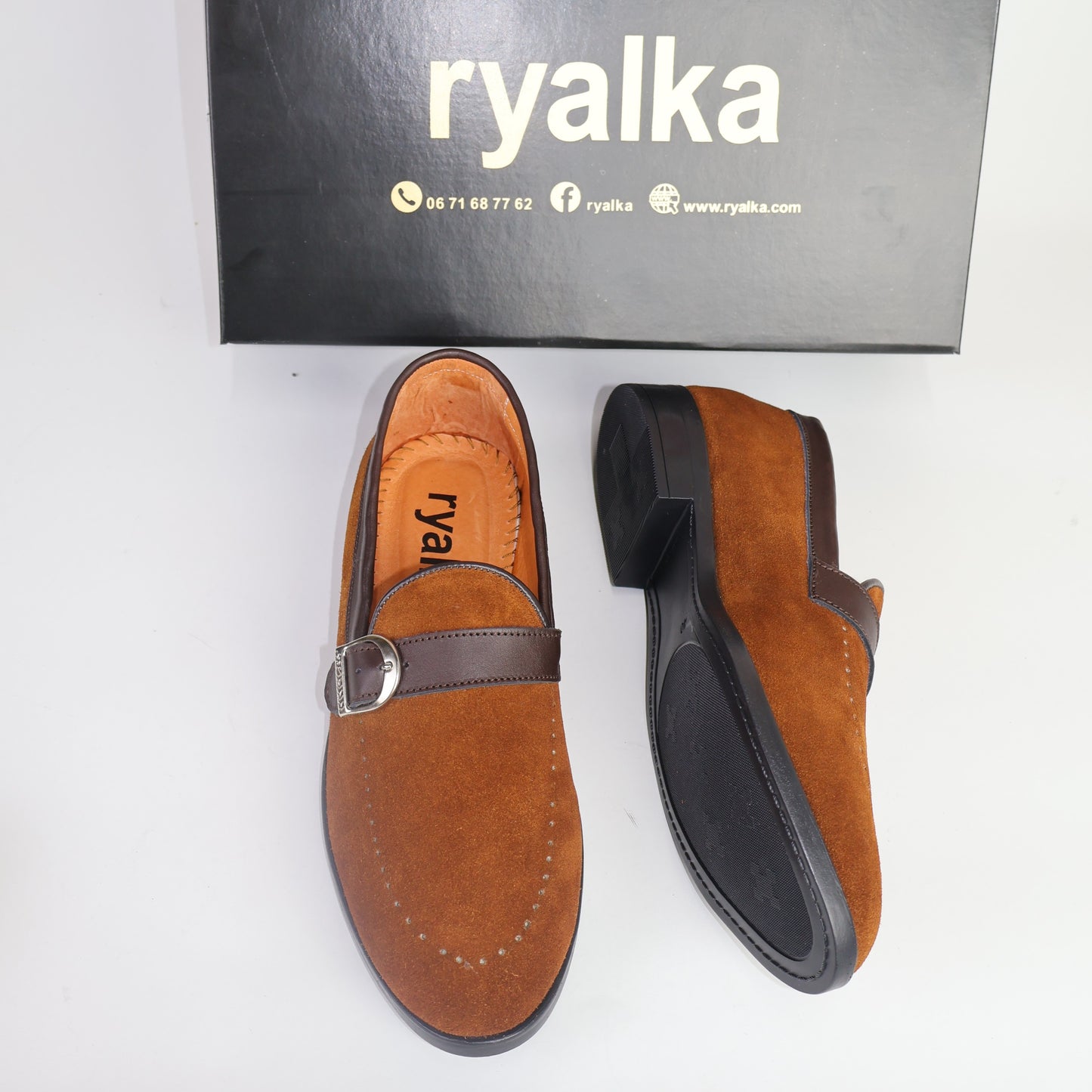 Loafers Élégants en Daim Premium pour Homme