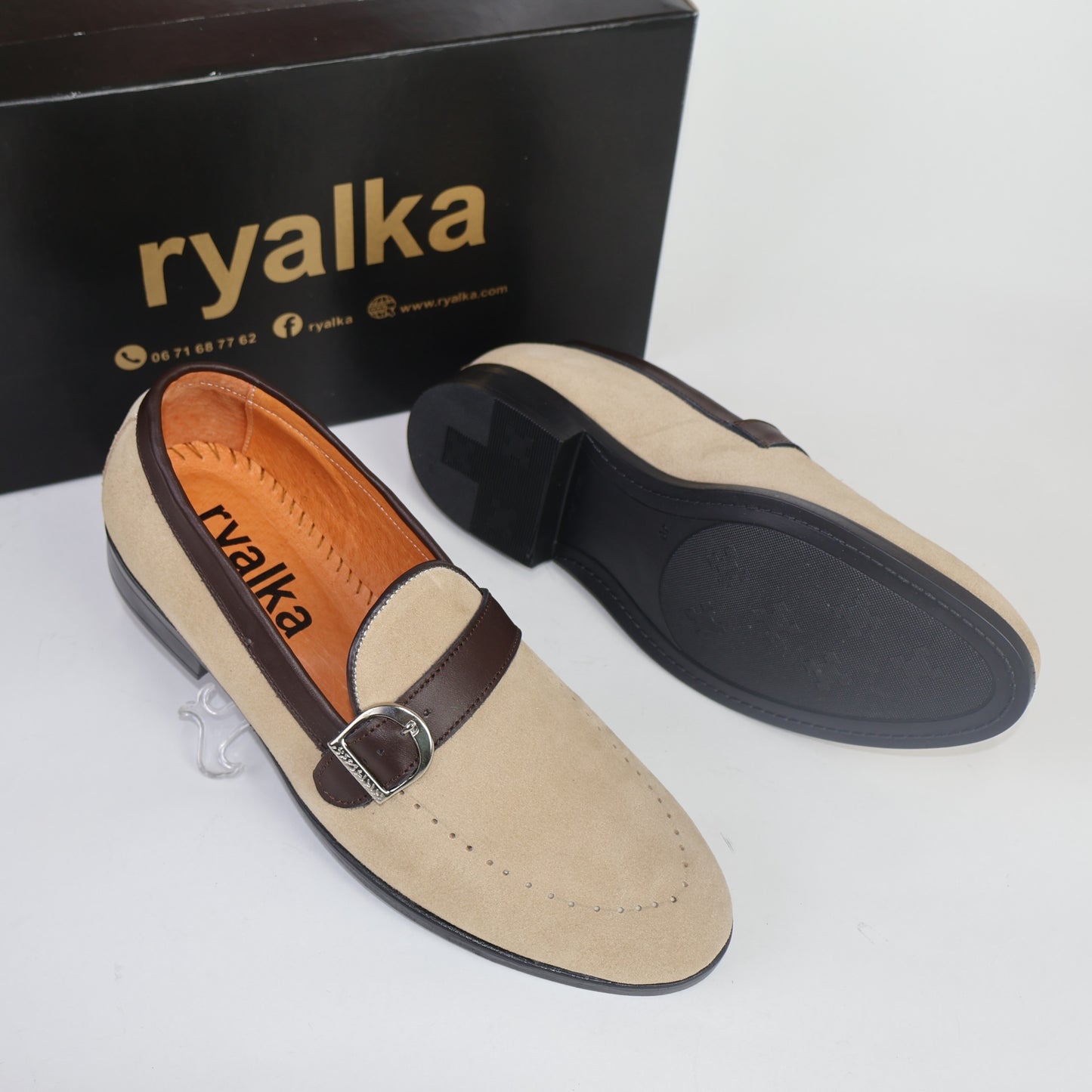 Loafers Élégants en Daim Premium pour Homme