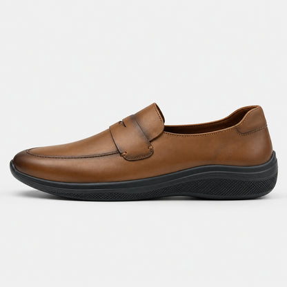 Marceau : Mocassin en cuir pour hommes