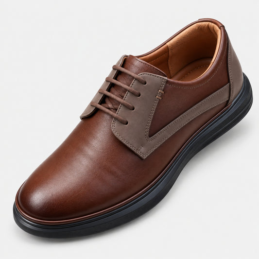 Valmont – Derby en Cuir Naturel