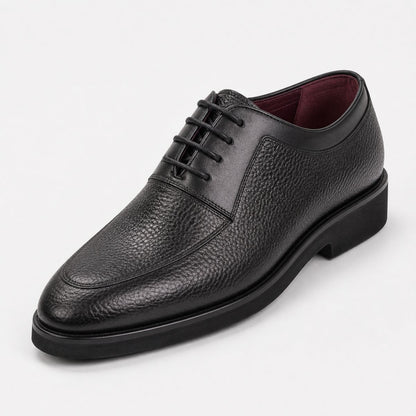 Adrien : Derby en cuir grainé pour homme