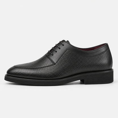 Adrien : Derby en cuir grainé pour homme