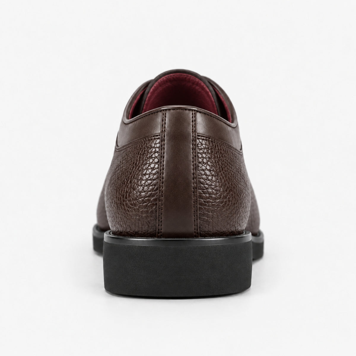 Adrien : Derby en cuir grainé pour homme