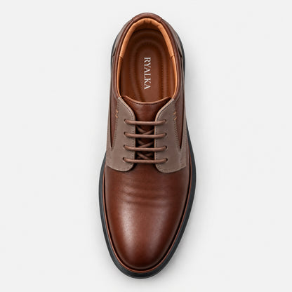 Valmont – Derby en Cuir Naturel