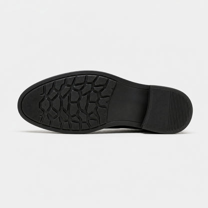 Oxford Cap-Toe en cuir véritable pour hommes