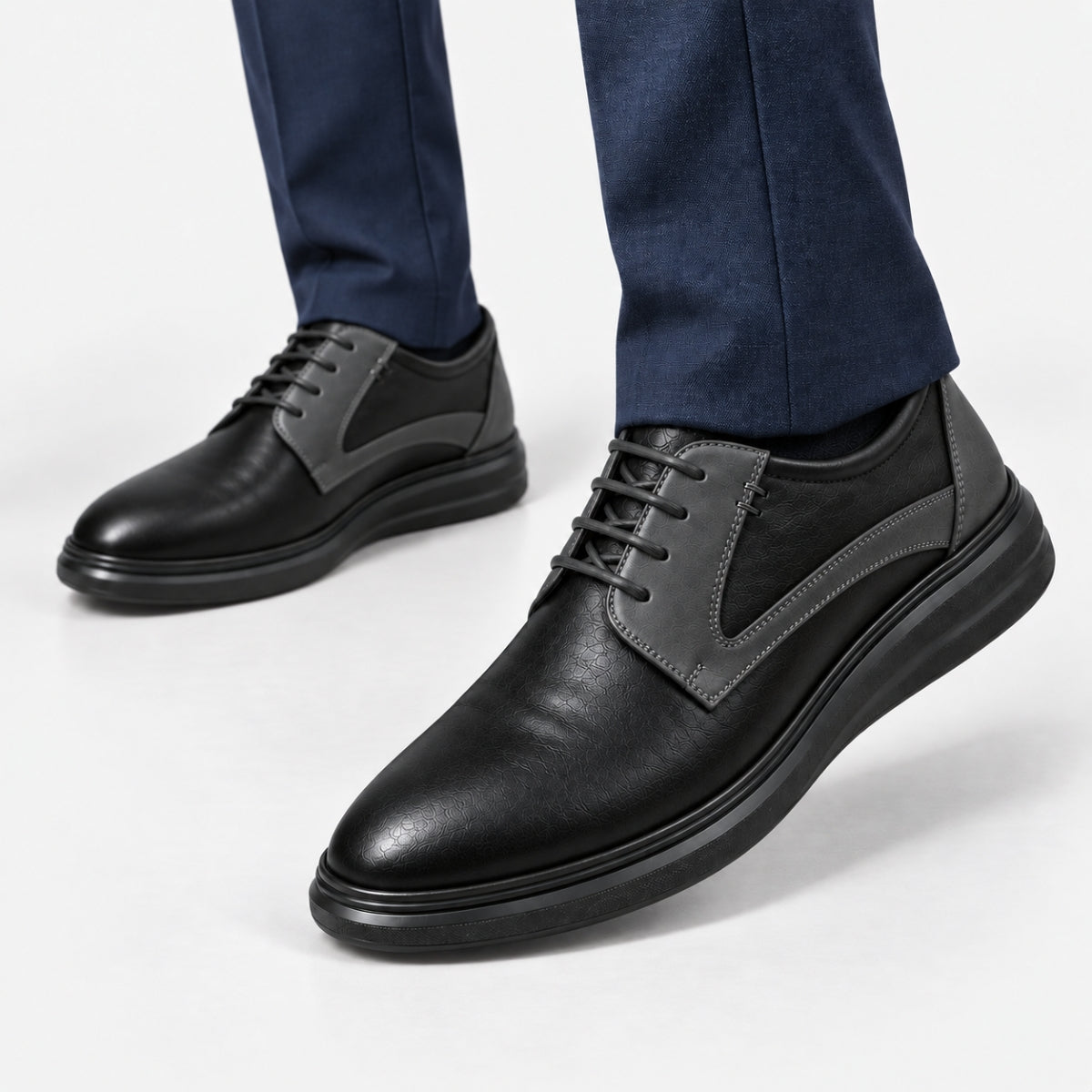 Valmont – Derby en Cuir Naturel