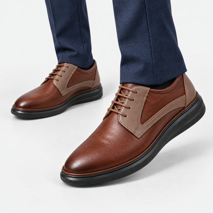 Valmont – Derby en Cuir Naturel