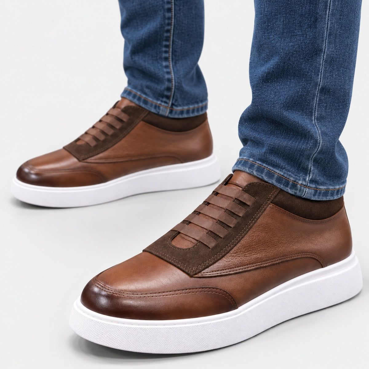 Alden – Sneakers en cuir pour homme