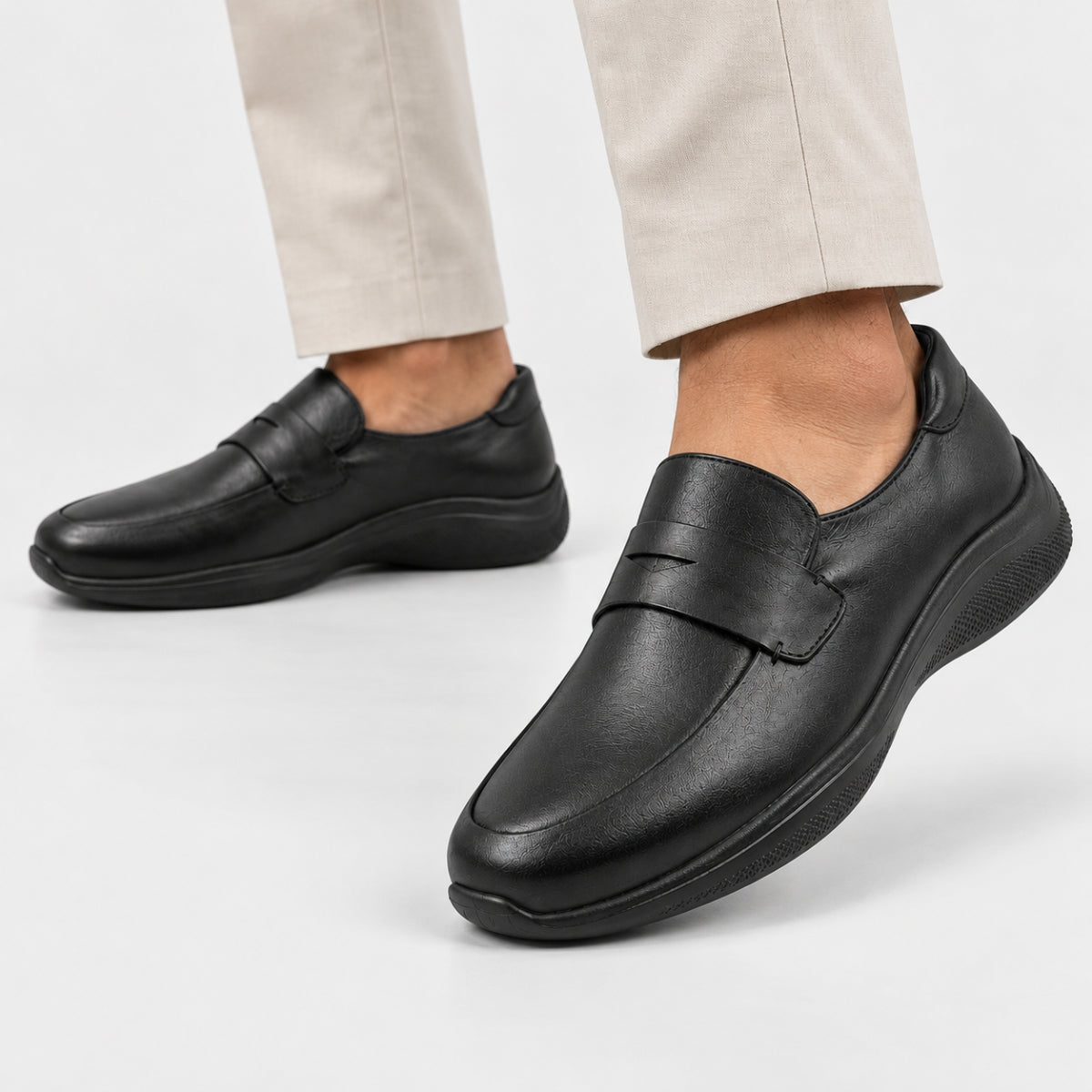 Marceau : Mocassin en cuir pour hommes