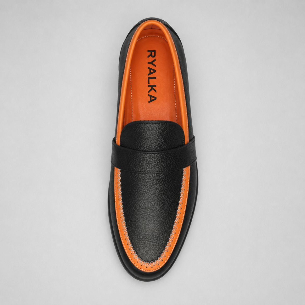 Calvin: Mocassins Car Shoes en Cuir Véritable pour Hommes