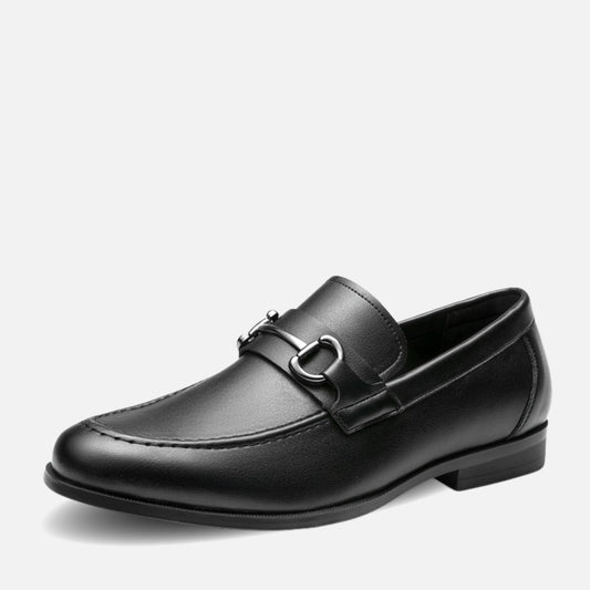 Mocassins Ryalka en cuir premium avec boucle métallique