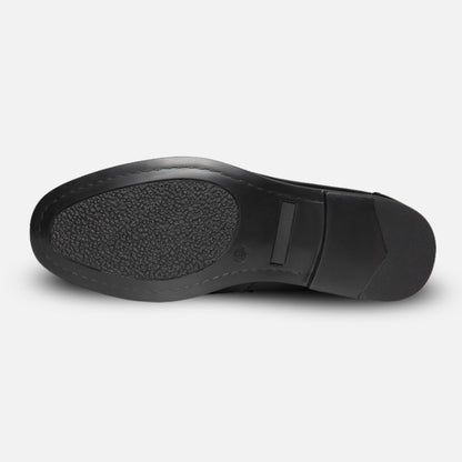 Mocassins Ryalka en cuir premium avec boucle métallique