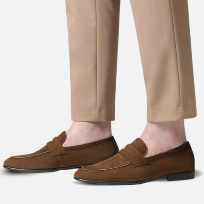 Mocassins en Daim Véritable – Confort Orthopédique