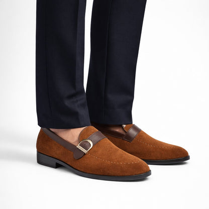 Mocassin Homme en Daim Élégant – Confort et Style Printemps