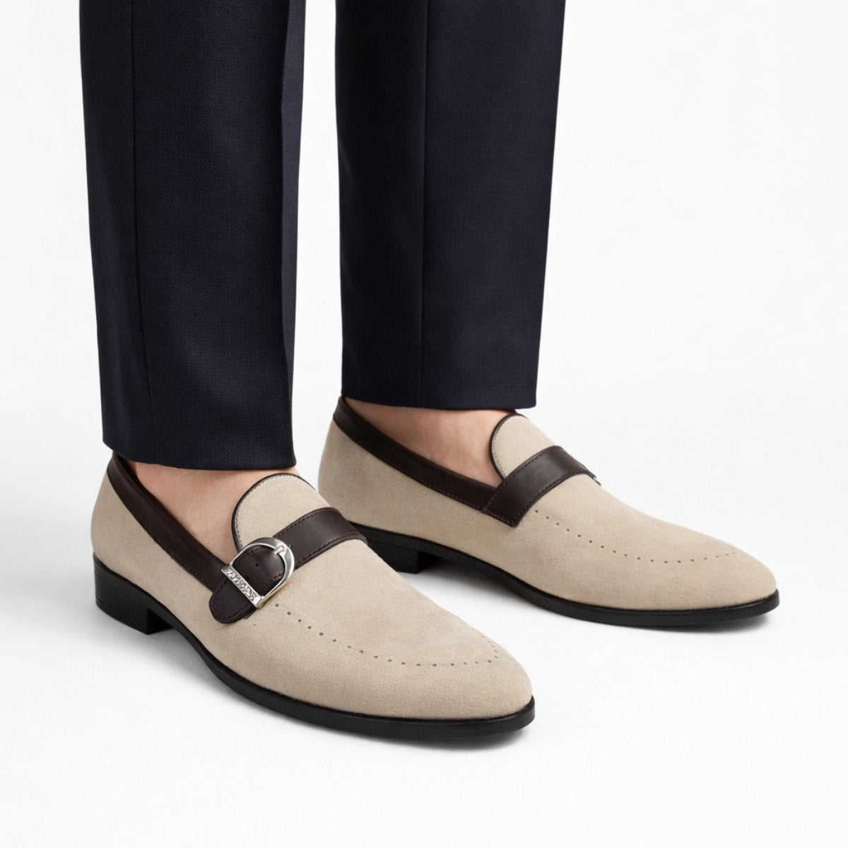Mocassin Homme en Daim Élégant – Confort et Style Printemps