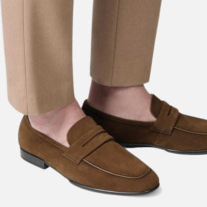 Mocassins en Daim Véritable – Confort Orthopédique