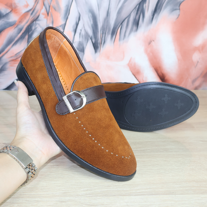 Loafers Élégants en Daim Premium pour Homme